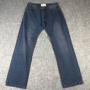 Vintage Brooklyn Xpress Jeans Mens 32X30 Y2K Embroidered Baggy Streetwear